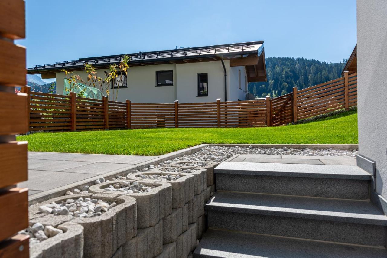 Ferienwohnung Alpenglück St. Jakob in Haus Exterior foto