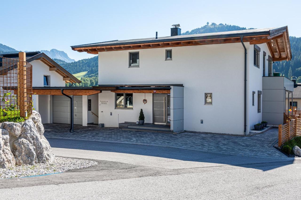 Ferienwohnung Alpenglück St. Jakob in Haus Exterior foto