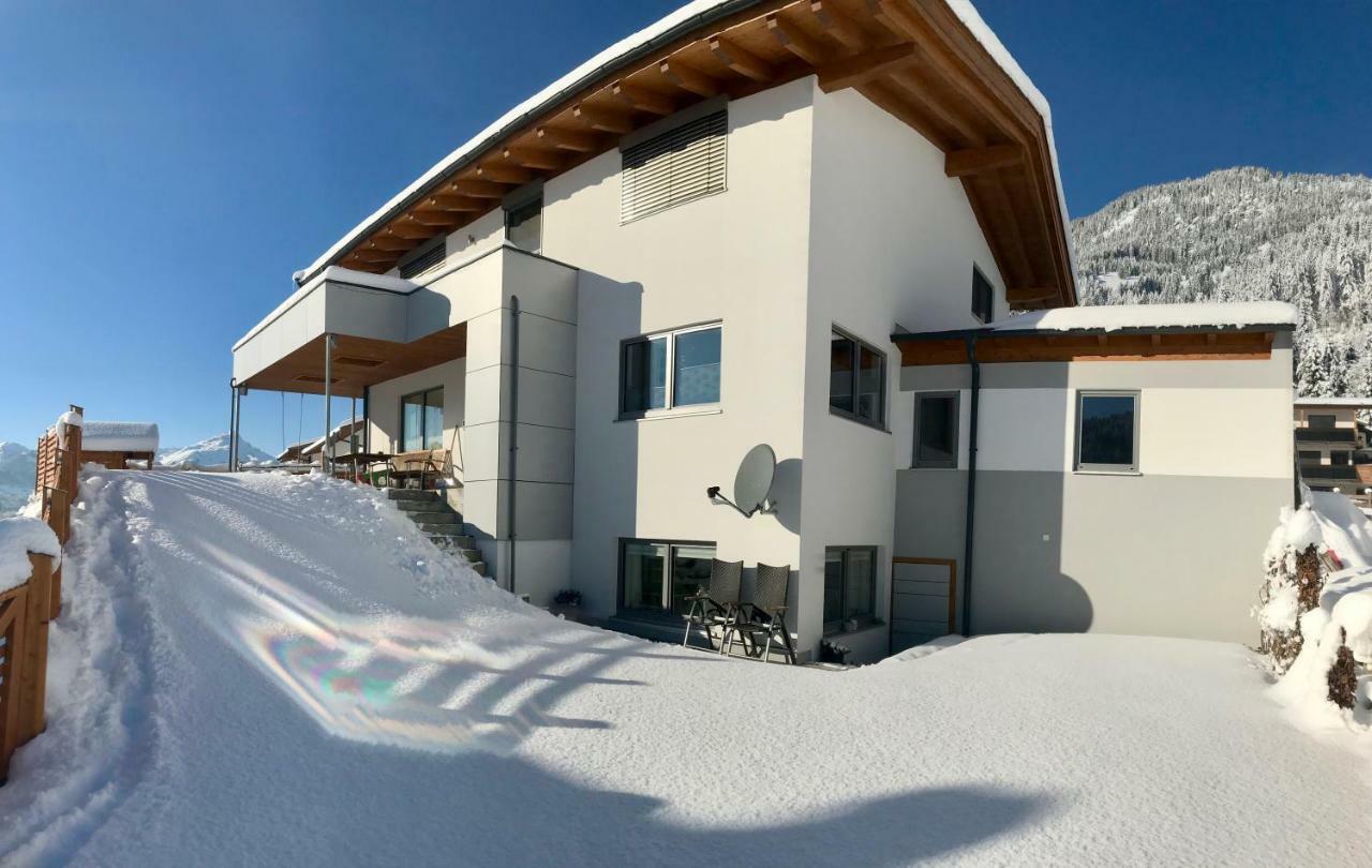 Ferienwohnung Alpenglück St. Jakob in Haus Exterior foto
